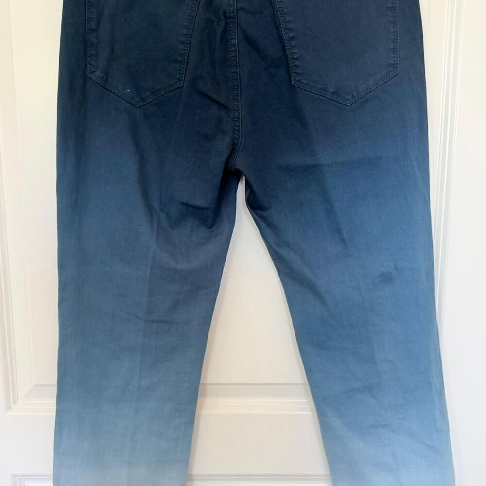 Bdg Blue Ombre Gradient High Rise Ankle Cigarette Jeans - Size 32 - Picture 4 of 8